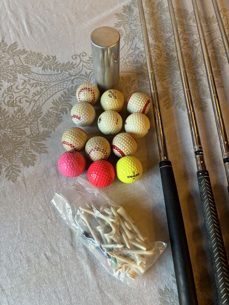 Saco com tacos de golfe