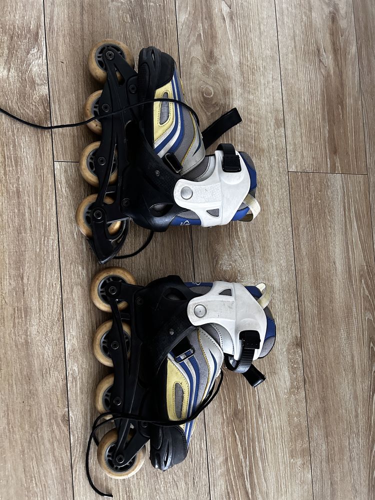 Rolki regulowane Hudora ABEC-3, rozmiar 38-39