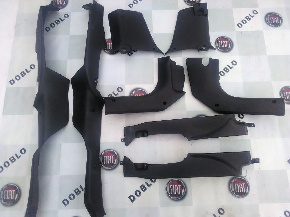 Пластик обшивка салона консоль ковролин Fiat Doblo Добло combo комбо