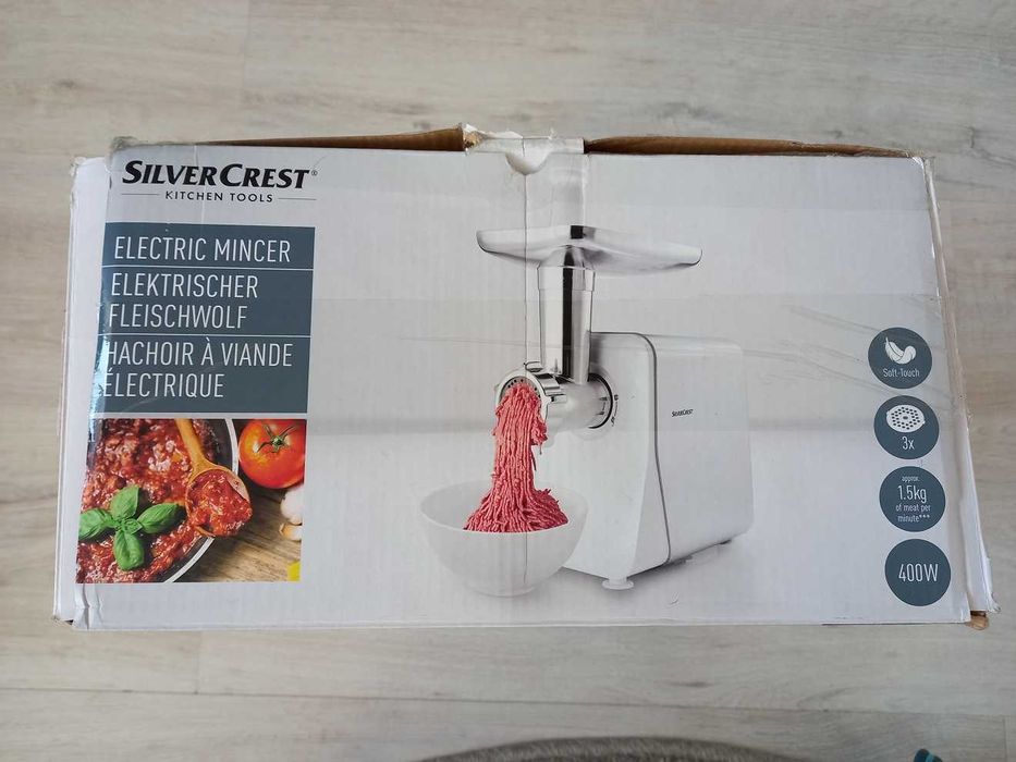 Silvercrest elektryczna maszynka do mięsa 400W