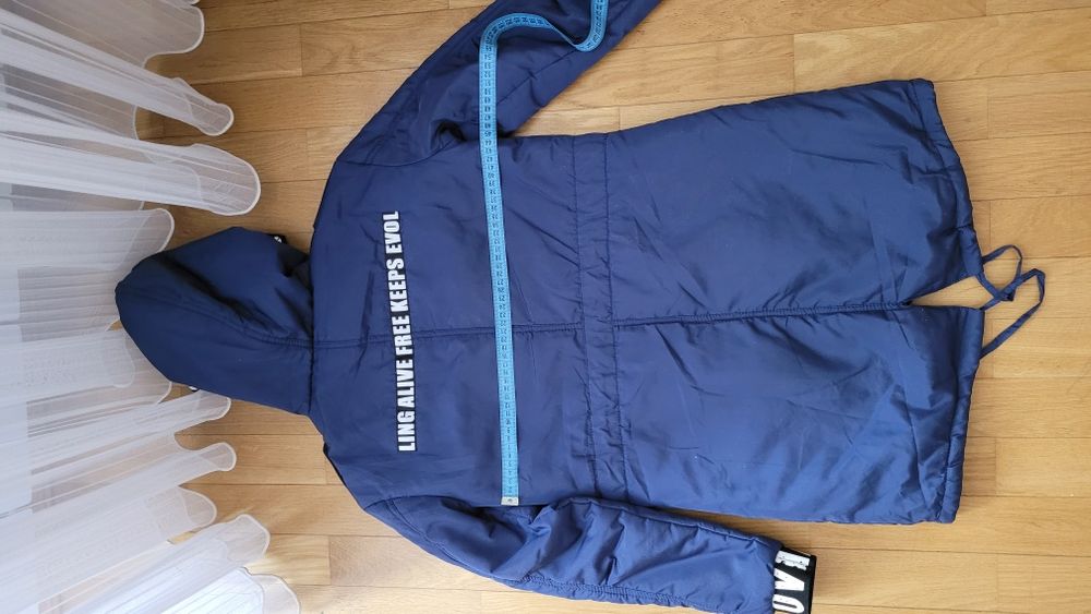 Демисезонная парка для девочки 10-12 лет