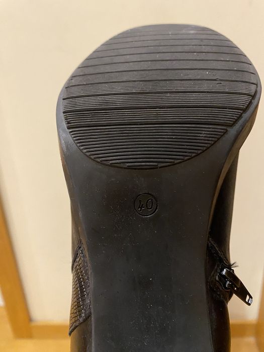 Botins de pele da Hush Puppies