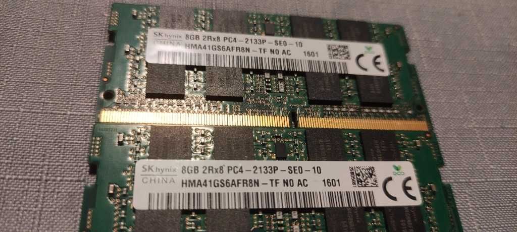 16 GB RAM (2 x 8GB) 2Rx8 Hynix DDR4 2133P Mhz PC4