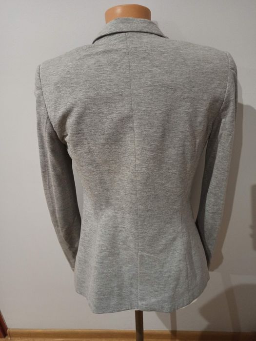 Żakiet marynarka Zara Basic XS dresowa taliowana