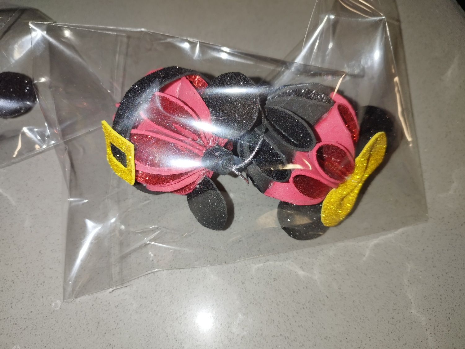 Mickey e Minnie para pendurar na árvore de Natal