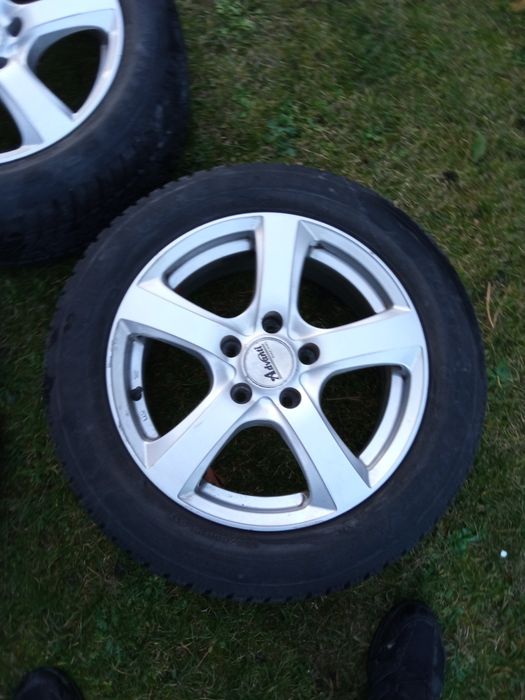 Felgi aluminiowe 16, opony Dunlop winter sport 5,  205/55/16