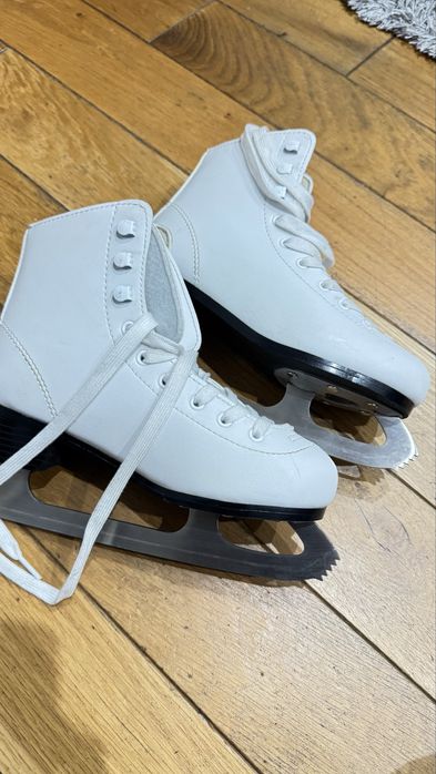 Biale lyzwy Oxelo 35/36