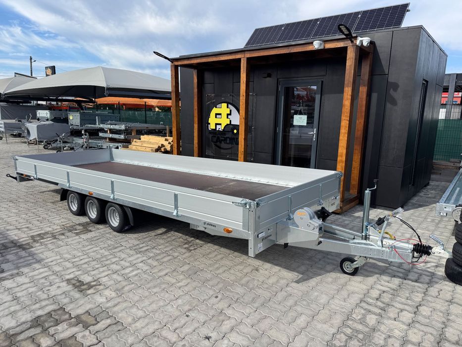 Atrelado MARTZ GT Plateau 600/3 (3.5T) + Taipais em Alumínio