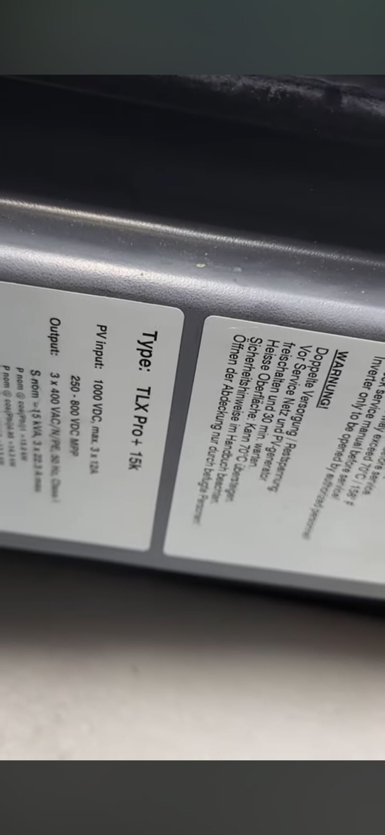 Danfoss TLX Pro 15K Сонячні інвертори