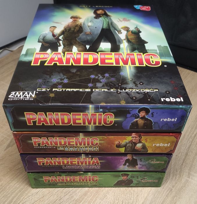 Pandemic / Pandemia ze wszystkimi dodatkami