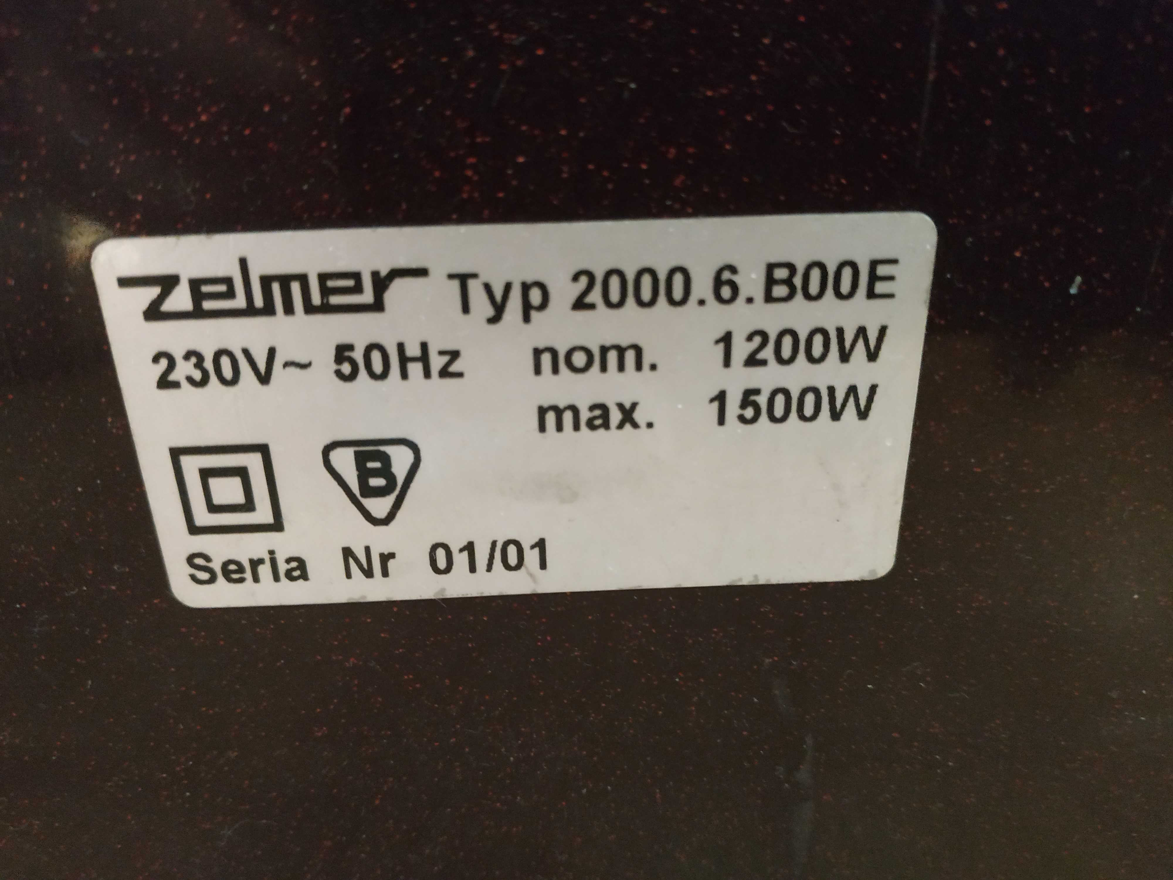 Odkurzacz Zelmer Cobra 2000 / 1500W