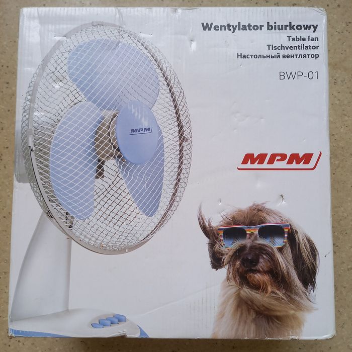 Wentylator biurkowy MPM 33W.