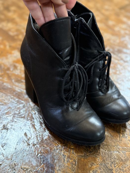 Черевики шкіряні