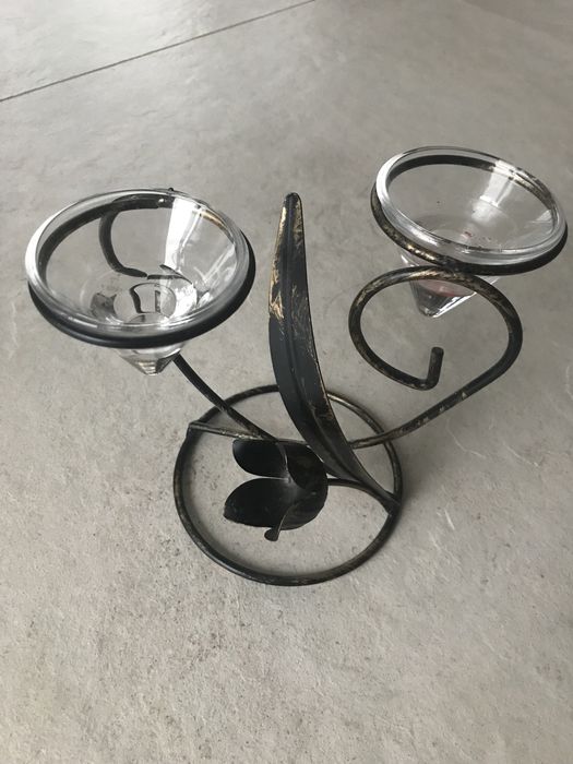 Świecznik na podgrzewacze