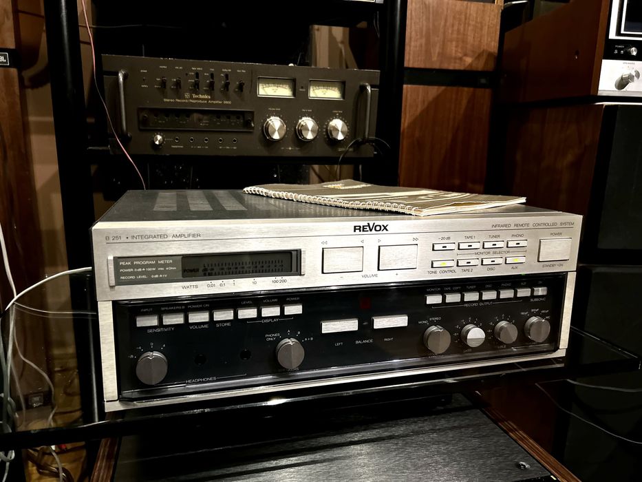 Wzmacniacz Revox B 251 vintage