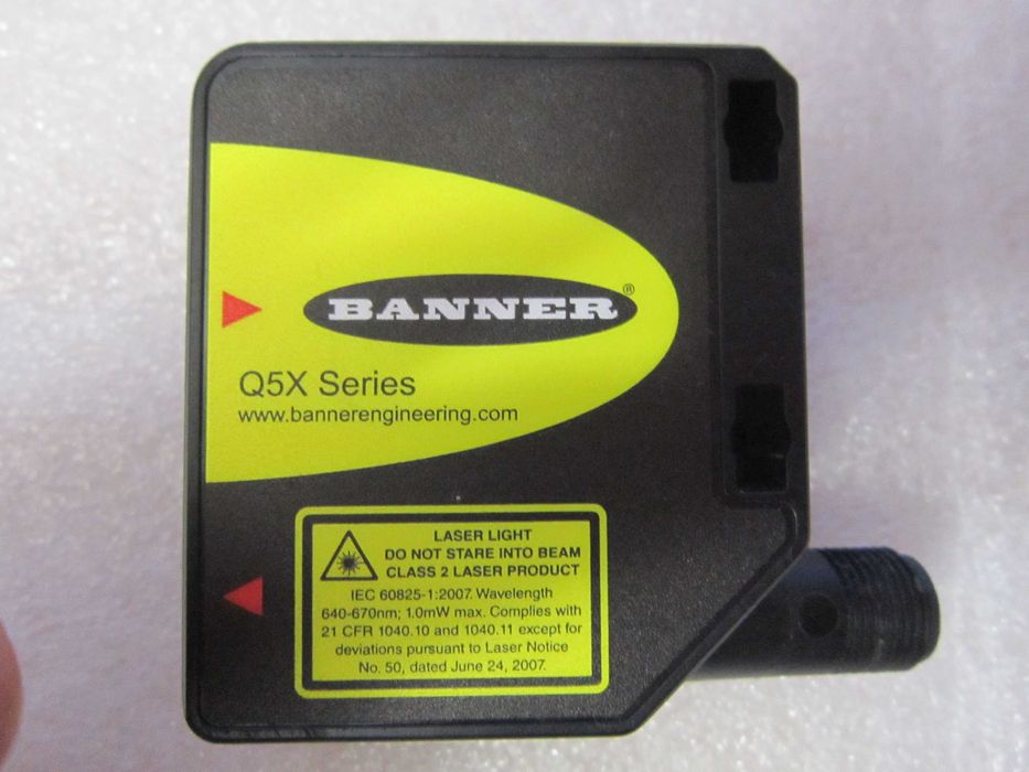 Banner Laserowy czujnik odległości q5xklaf2000-q8