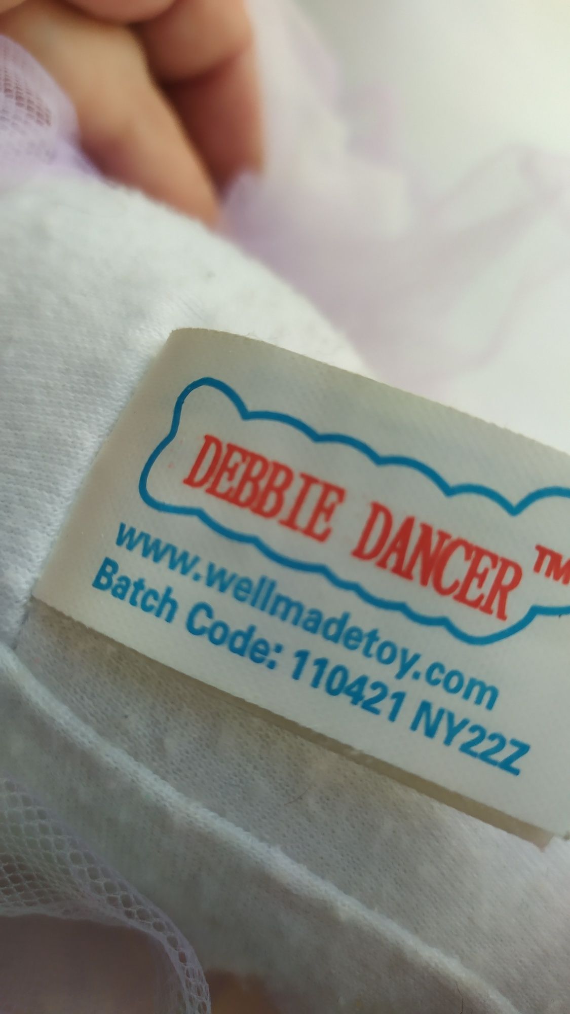 Кукла тряпичная, 40 см Debbie dancer