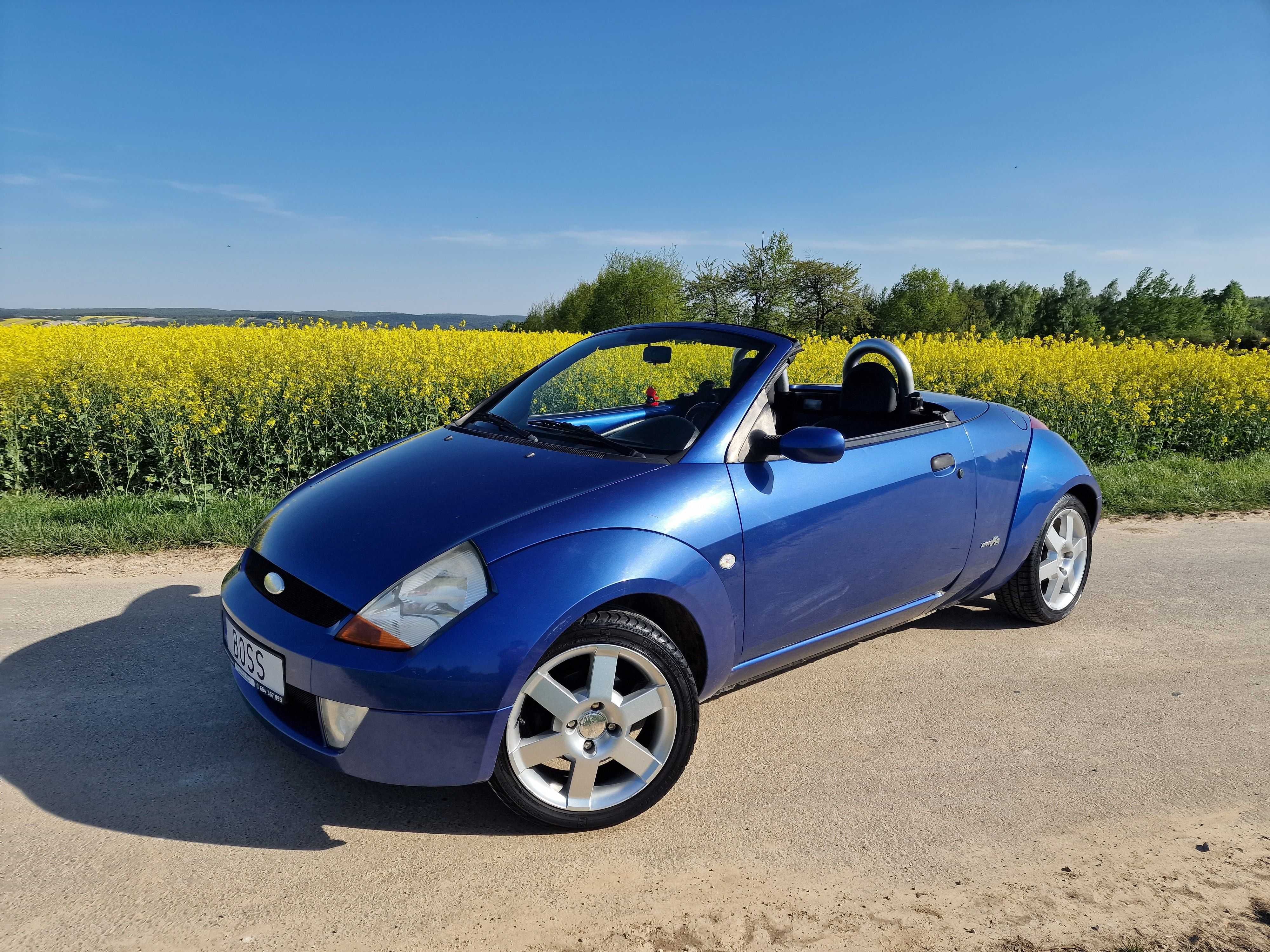 Ford StreetKa 1,6 Benzyna 95KM*Mały Przebieg*Nowy Rozrząd*Klimatyzacja