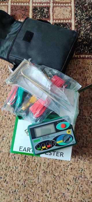 Тестер заземлення DOUYI DY4100 Digital Earth Ground Resistance Meter
