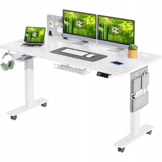 Nowe biurko elektryczne / regulowane / MAIDeSITe / 140x70cm !A1622!