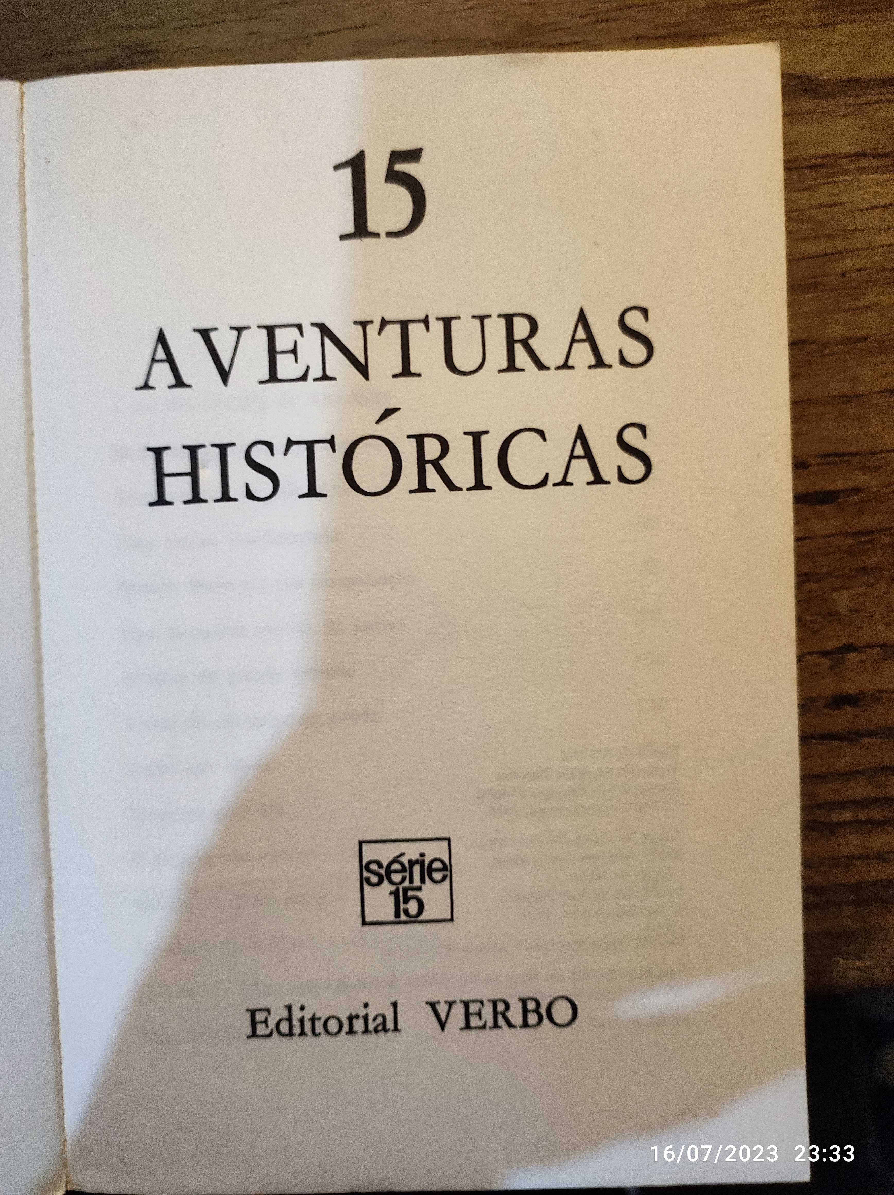15 Aventuras históricas, Editorial Verbo, 1985