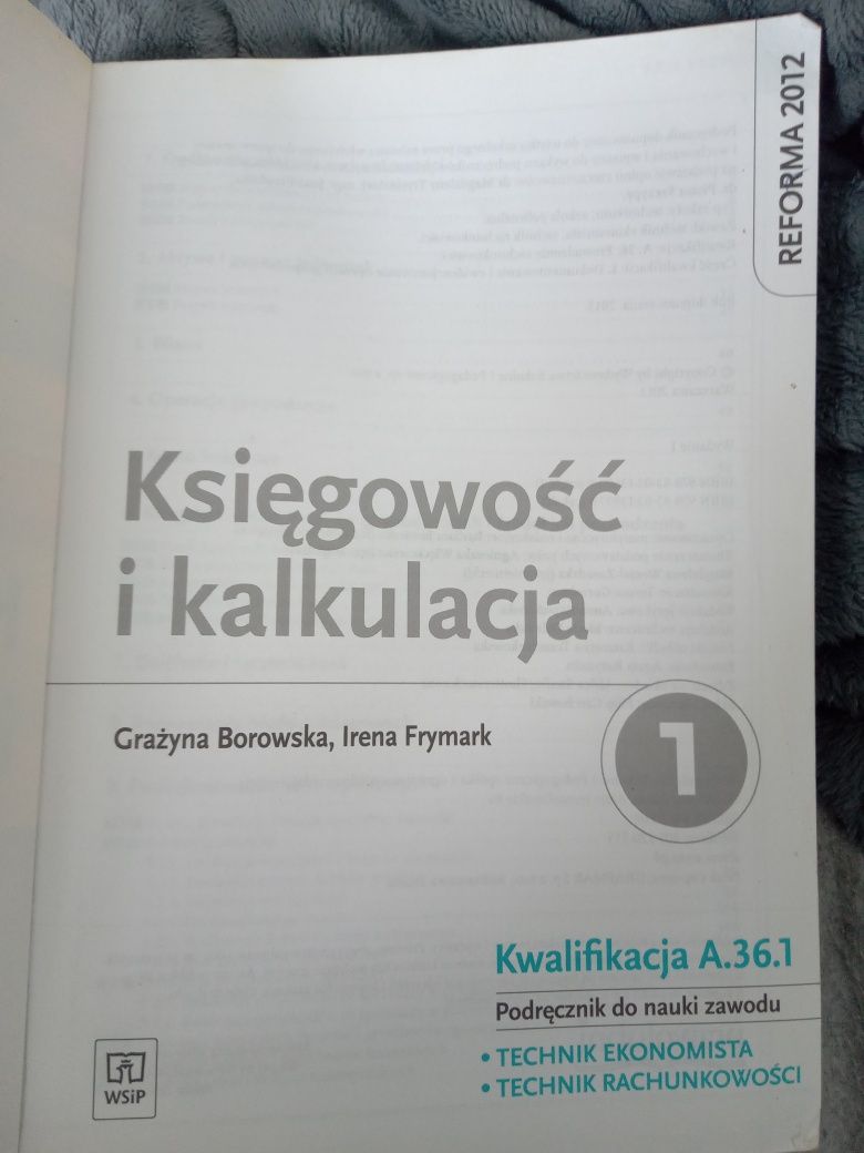 Księgowość i kalkulacja