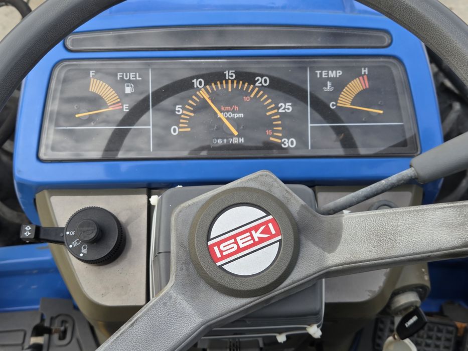 Traktorek japoński Iseki Sial 193 z turem 3 sekcyjnym 19km wspomaganie