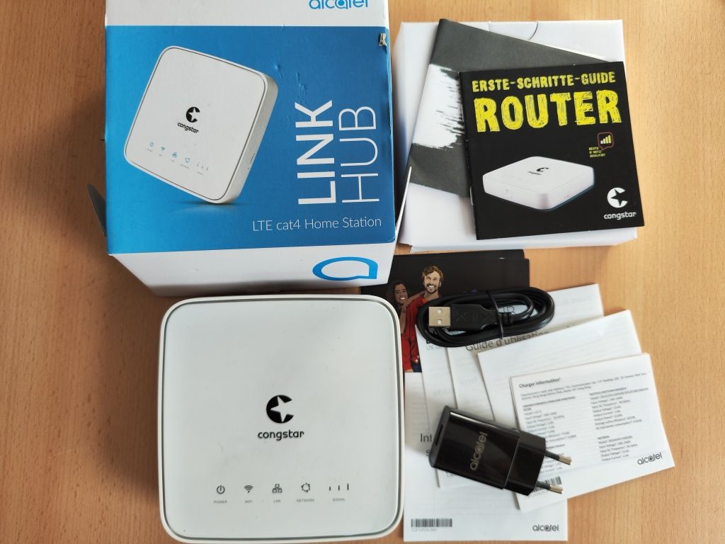 4G LTE WiFi Router Alcatel linkhub HH40V з сім / Sim карткою