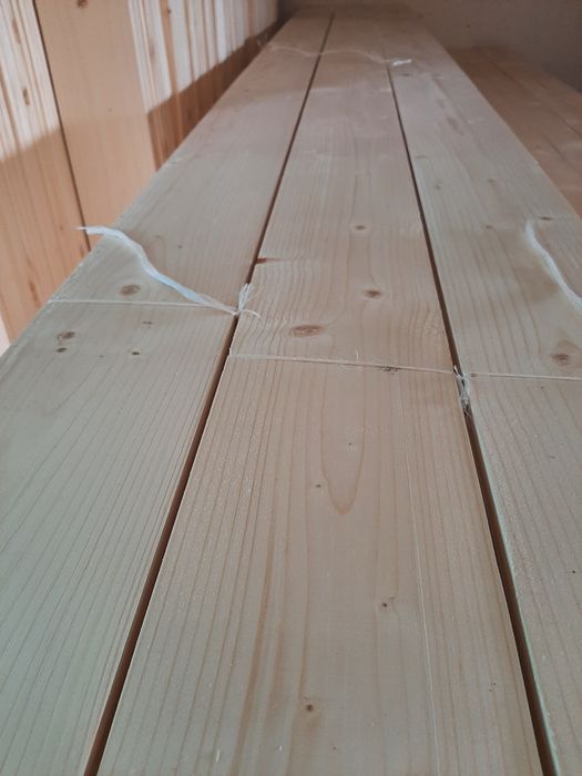 Deski strugane, heblowane, listwy gr.20mm i 13mm