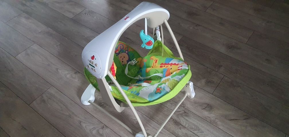 Huśtawka, leżaczek FisherPrice. Stan jak nowy!!