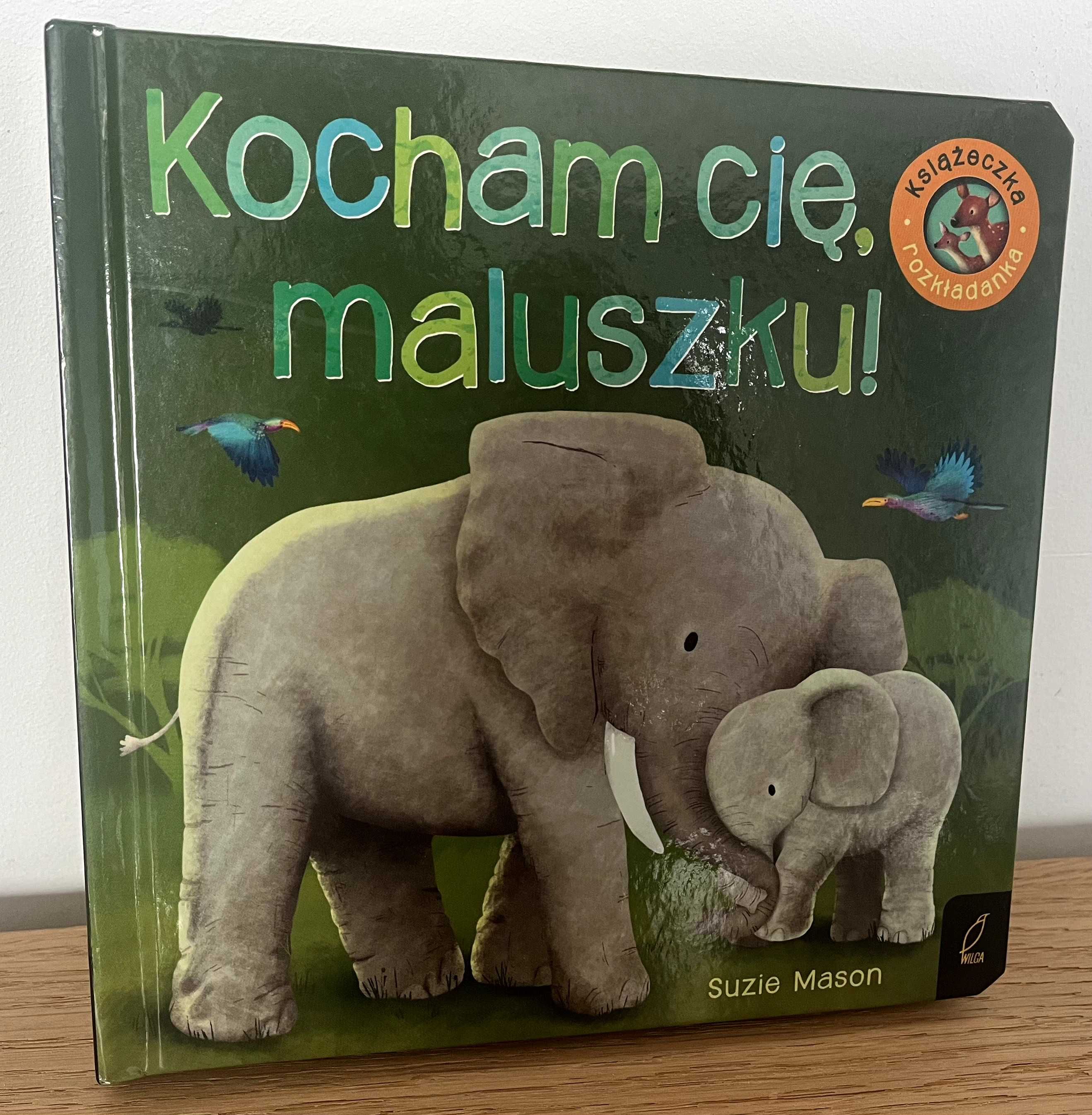 Kocham cię, maluszku Suzie Mason Książeczka rozkladana