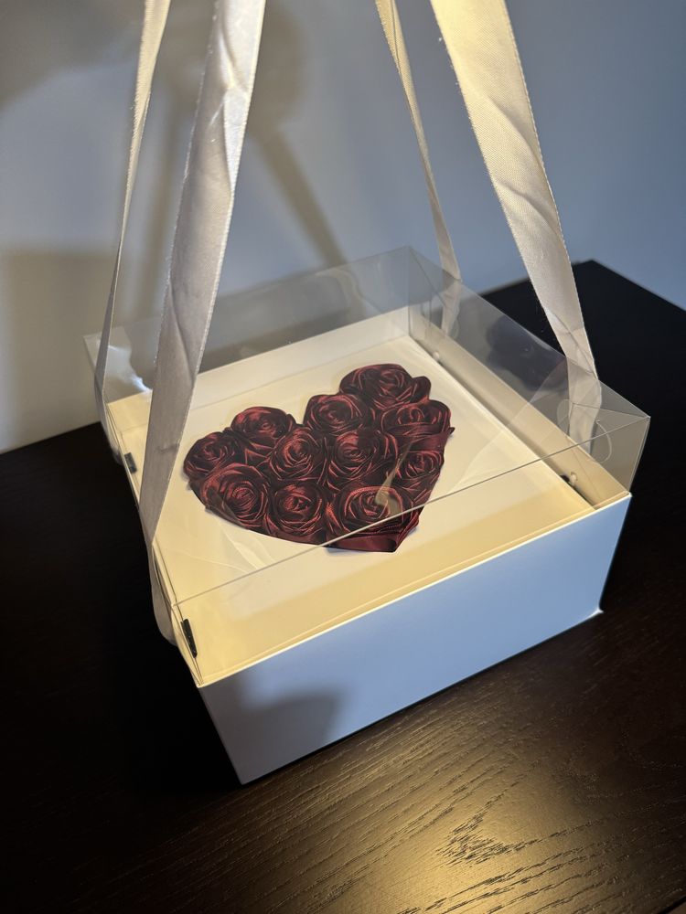 Rosas eternas cetim