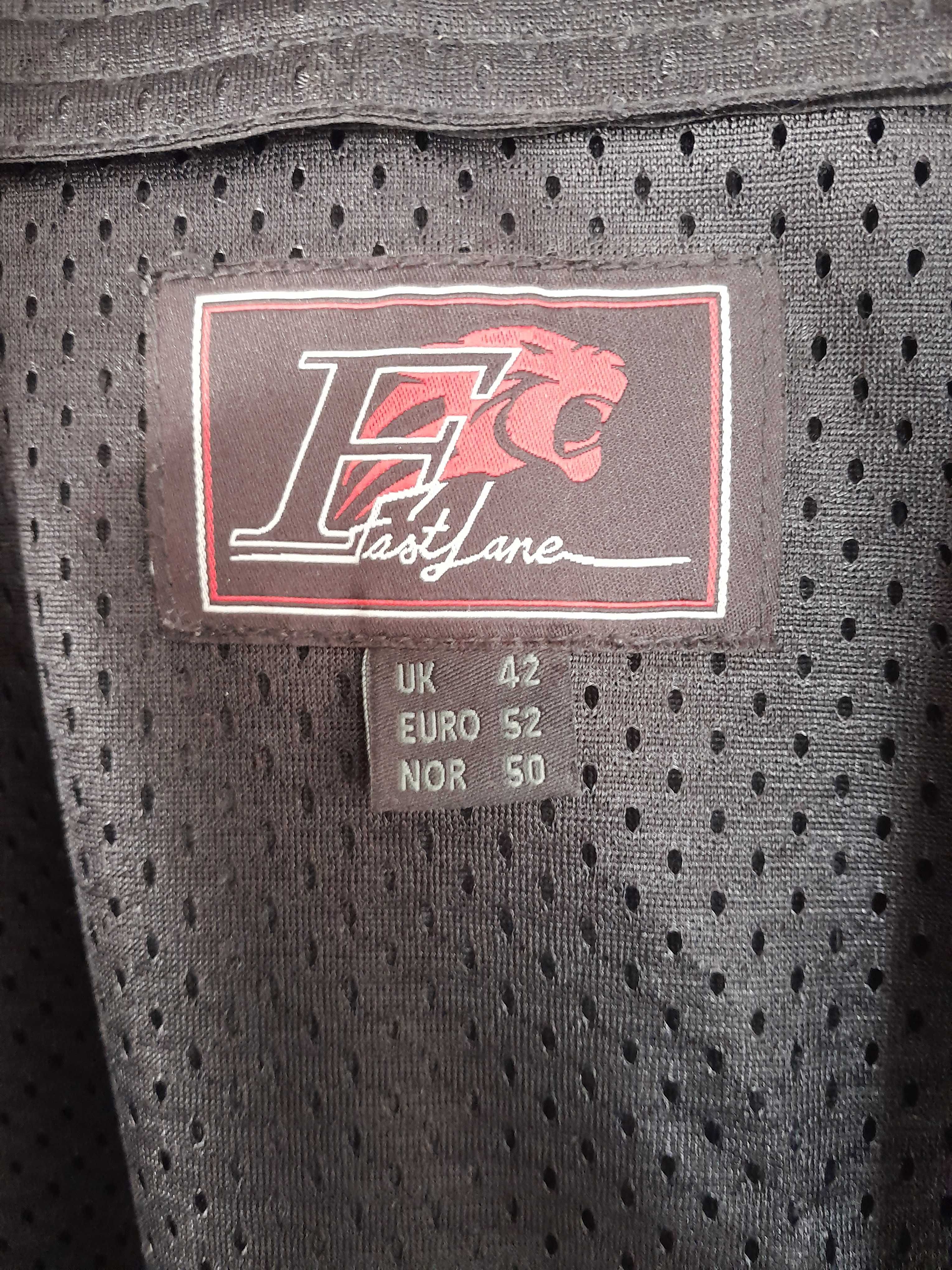 Kurtka motocyklowa skórzana Fastlane skóra