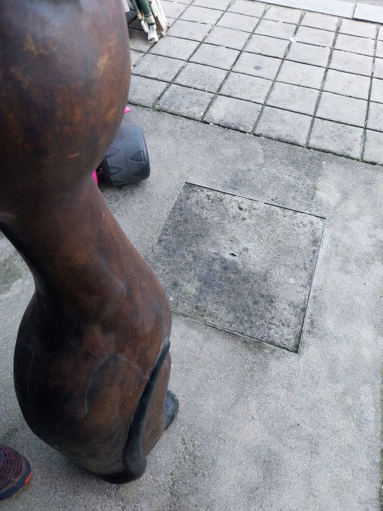 Estatua de gato