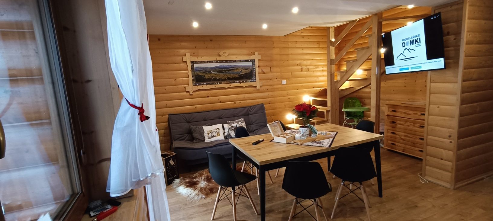 Podhalańskie Domki u Magdusi i Marcina domek w górach jacuzzi Huba