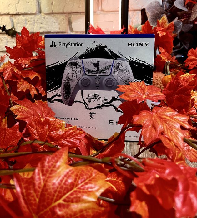 ghost of yotei limited edition black dualsense