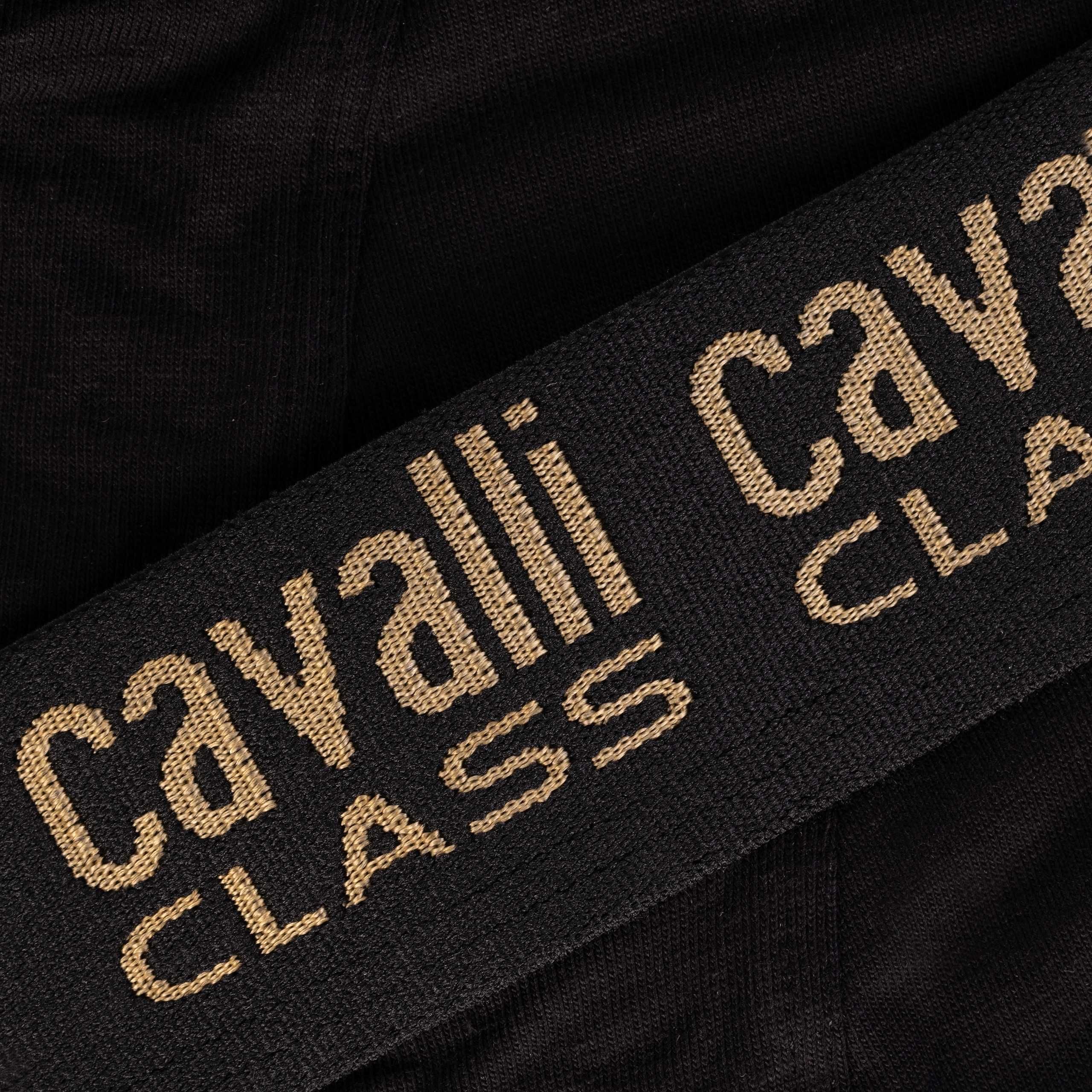 CAVALLI CLASS slipki 2 PAK majtek męskich BLACK