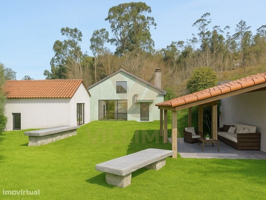 Casa Antiga Geminada T2 para Restauro - Fojo Lobal - Ponte de Lima