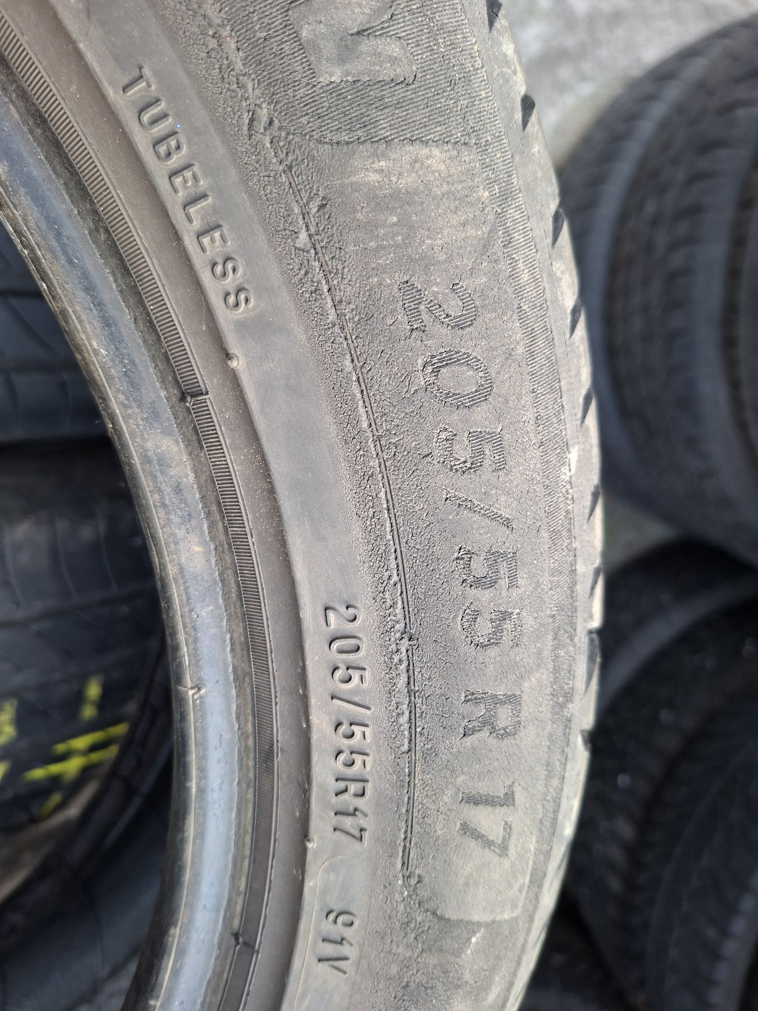 4x opony 205.55R17 MICHELIN z 2020r