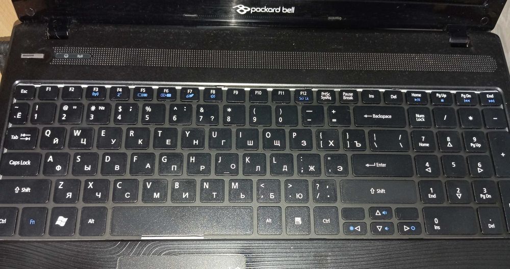 Portátil Packard bell
