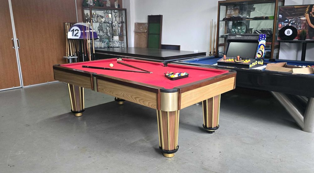 Bilhar Snooker Modelo Barcelona (montagem incluída)