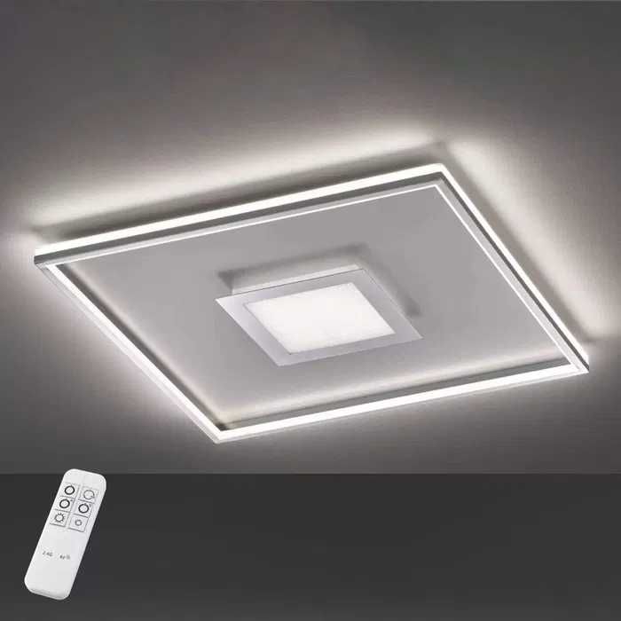 Lampa sufitowa LED Bug kwadratowa 80x80X8 pilot