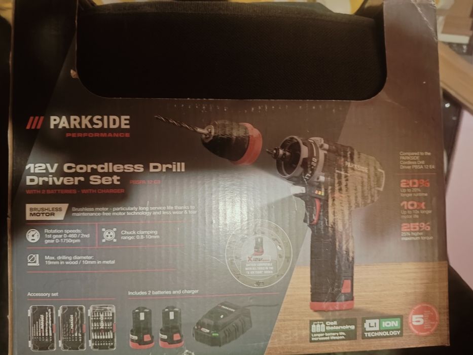 Wiertarko wkrętarka Parksaid