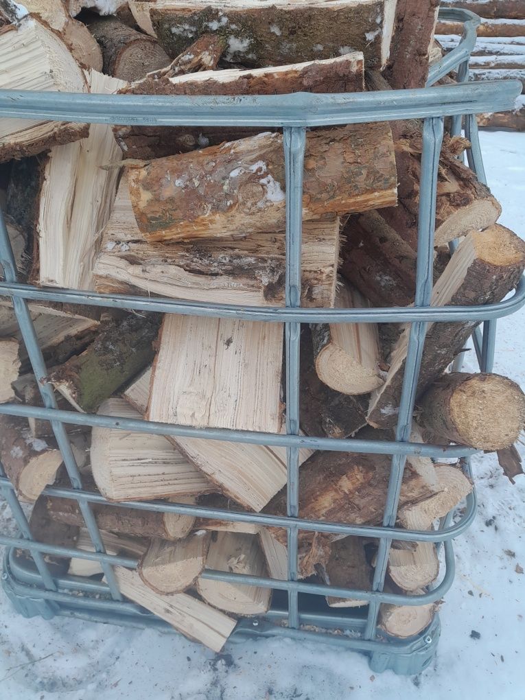 Drewno opałowe  iglaste  sosna świerk z transportem