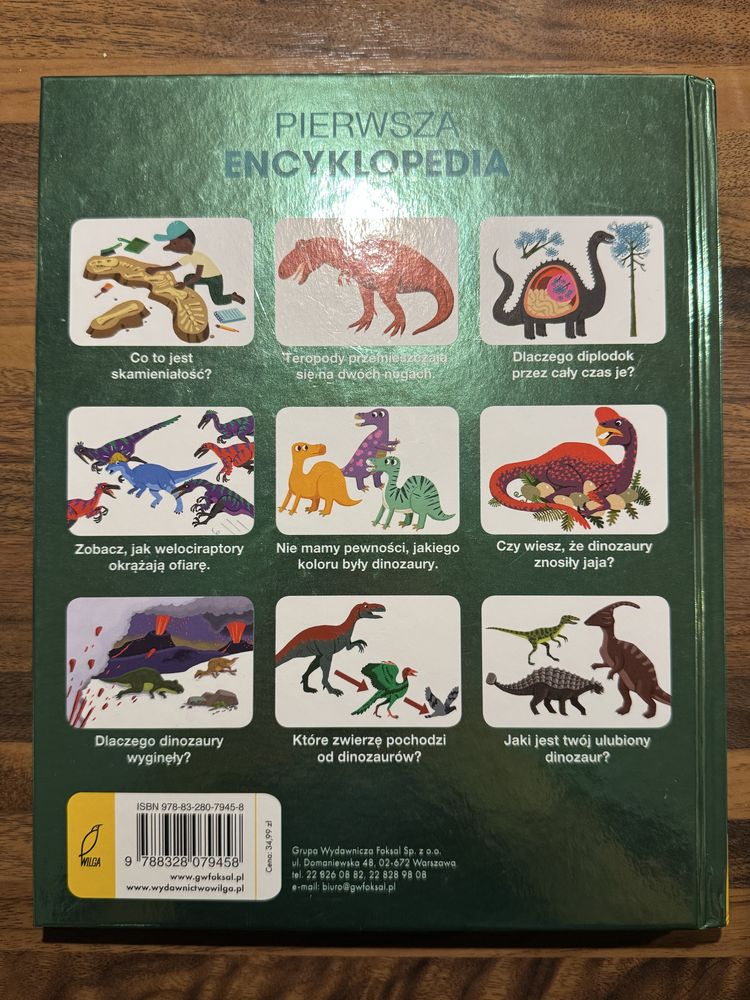 Dinozaury. Pierwsza encyklopedia