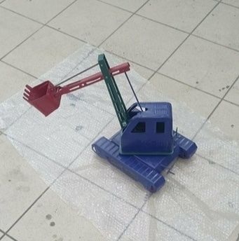 Игрушки СССР. Экскаватор СиМ.