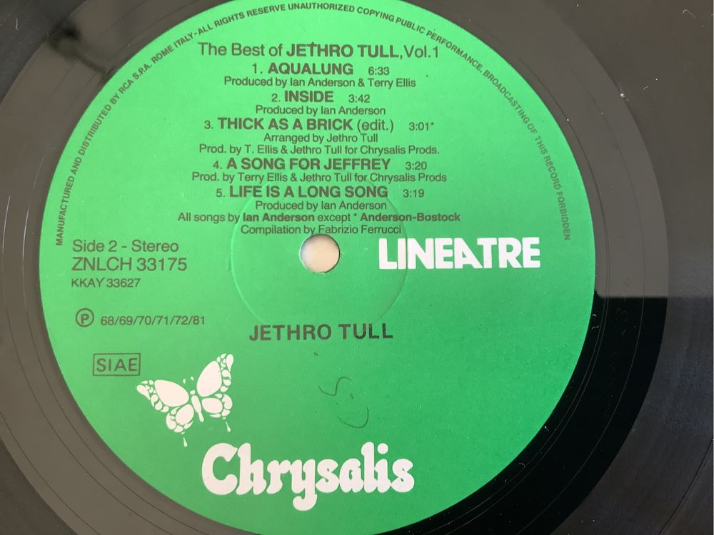 2 Vinil Jethro Tull