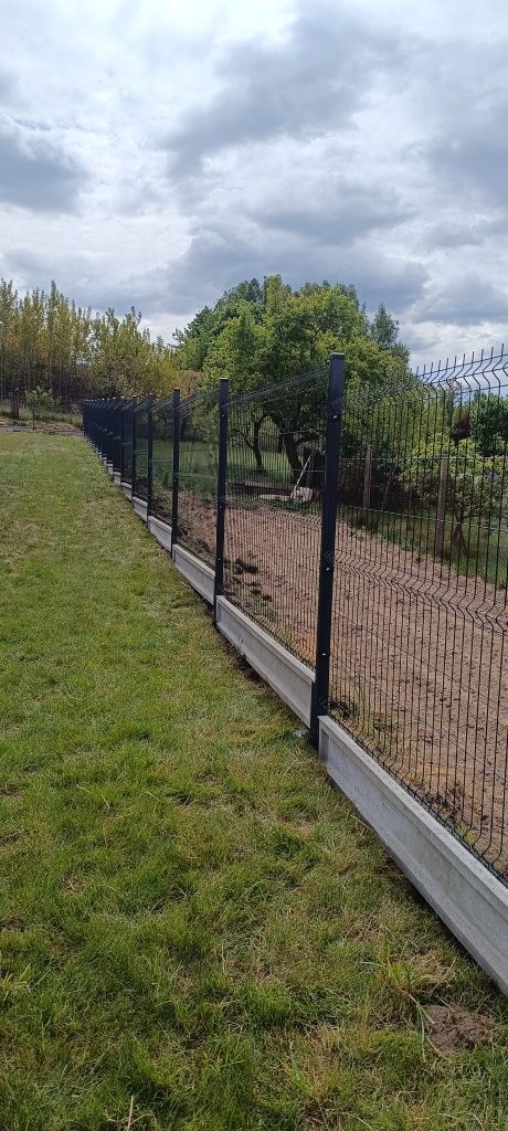 Ogrodzenie panelowe 153 fi4 + podmurówka z montażem!!