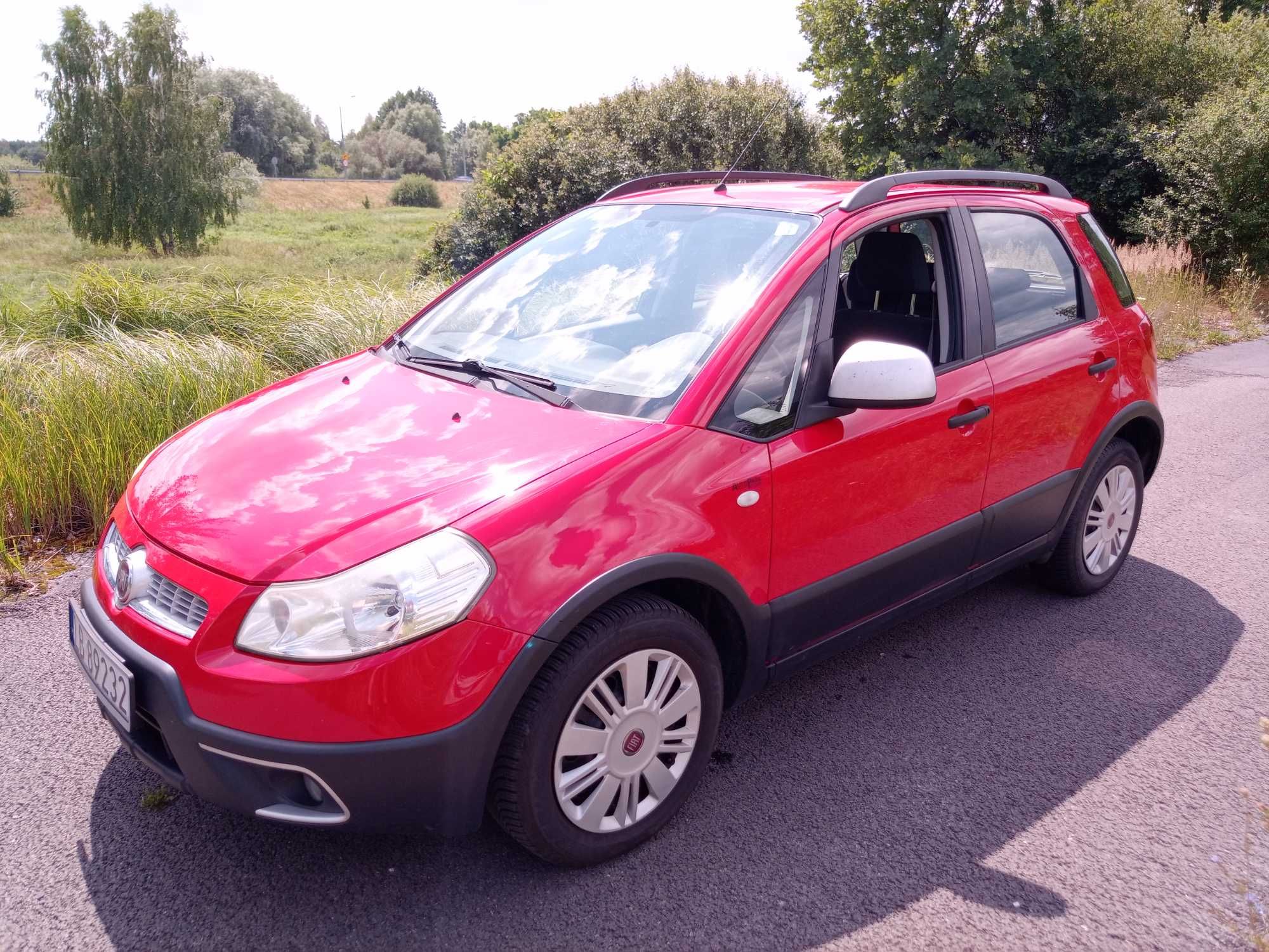 Fiat Sedici 4x4 z 2009 r., 1.6 benzyna, moc 120 KM, przebieg 136000 km