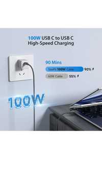 Kabel SOOPII USB C na USB C 100 W PD Kabel typu C z i